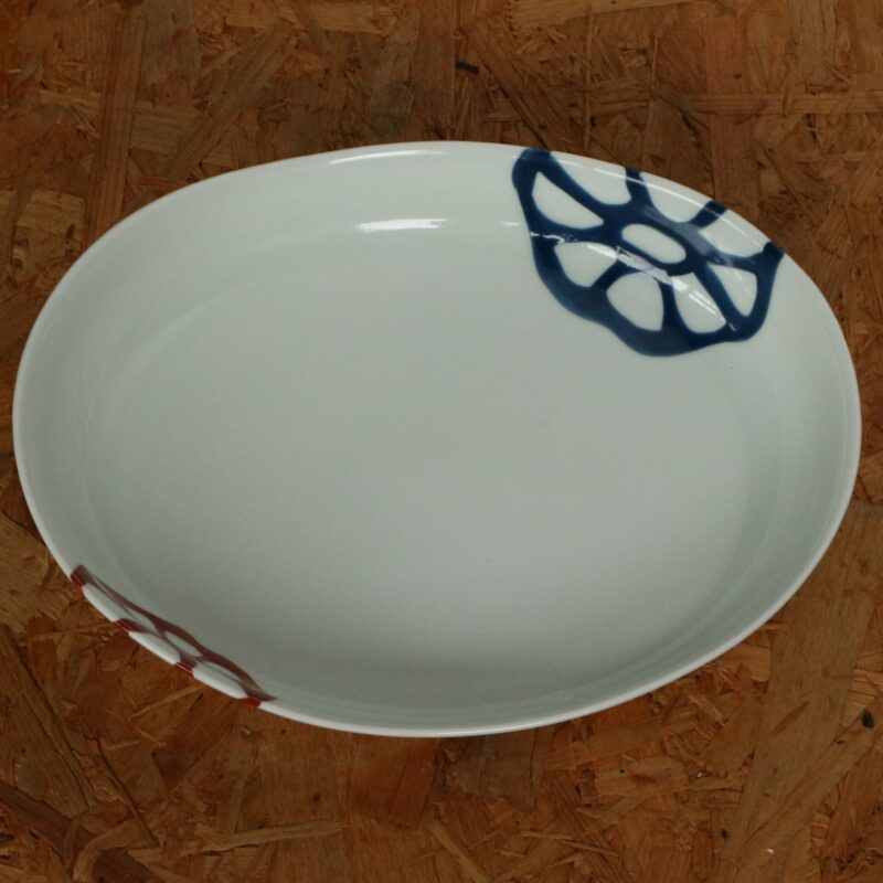 |カレーパスタ皿（レンコン柄）|陶磁器のセレクトショップ Oneclay